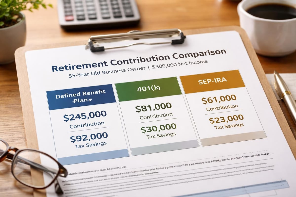 Retirement plan comparison