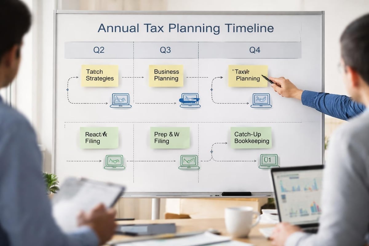 Tax planning timeline