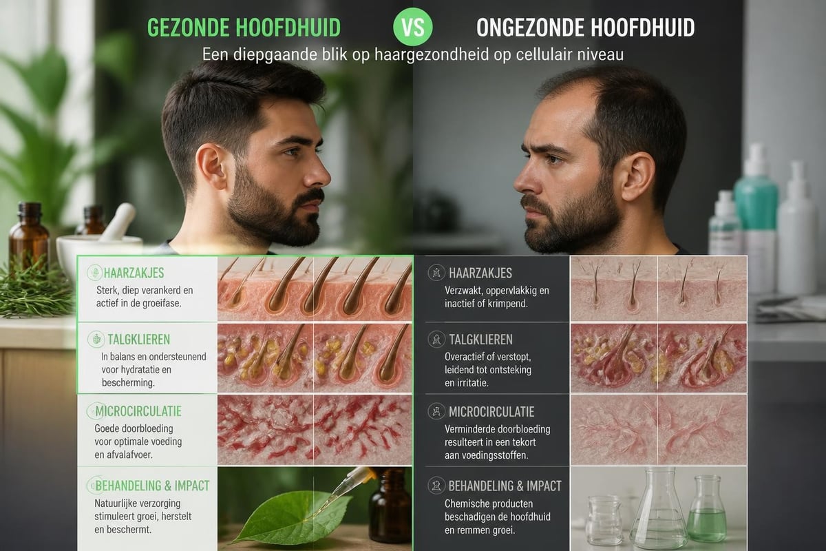 Hoofdhuidgezondheid behandeling