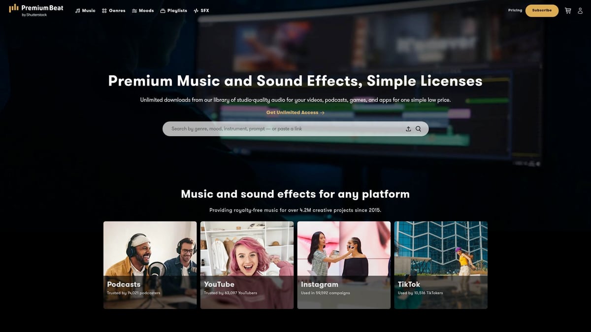 9 Essential Best Music Library Picks for 2025 Creators - PremiumBeat