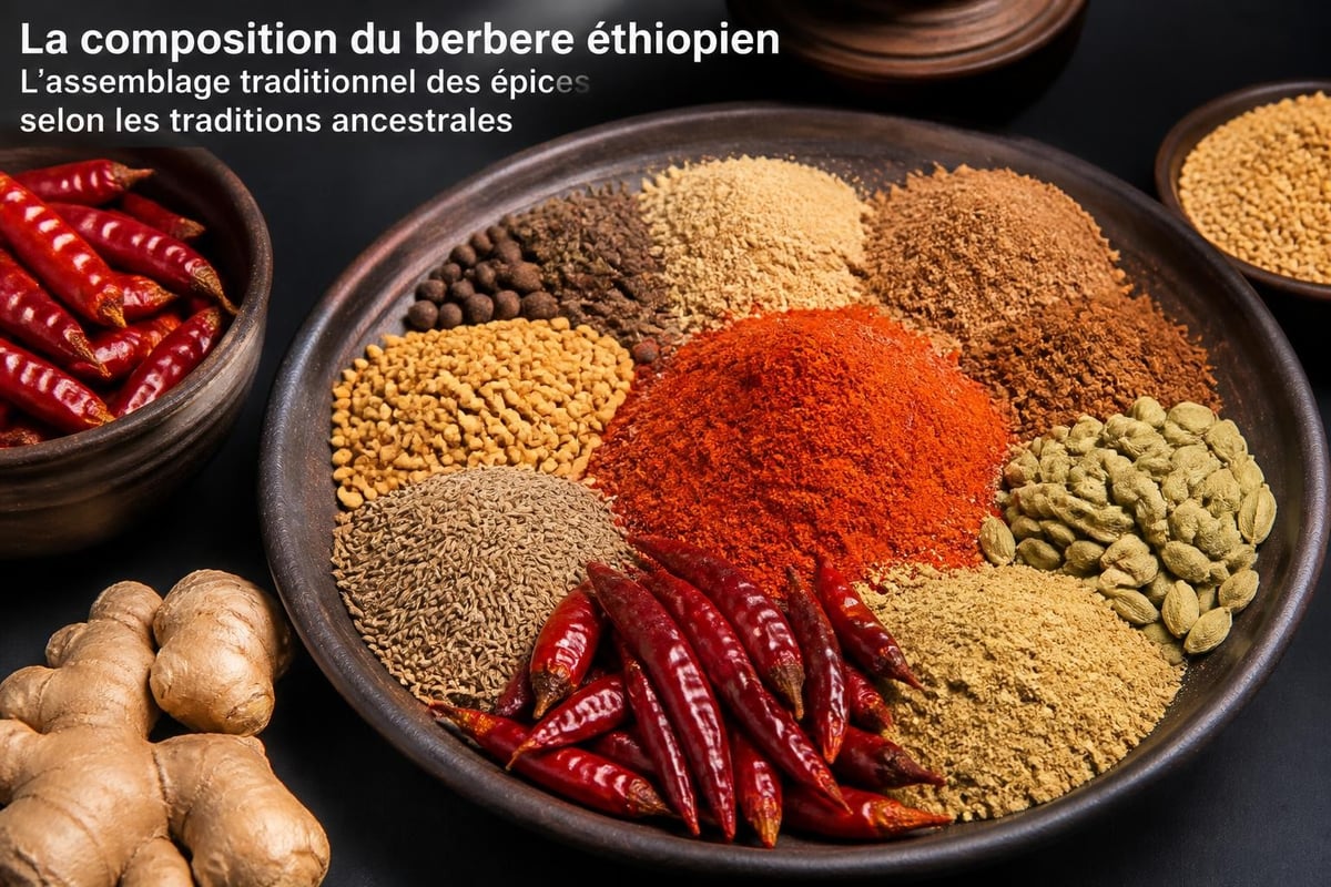Mélanges traditionnels éthiopiens