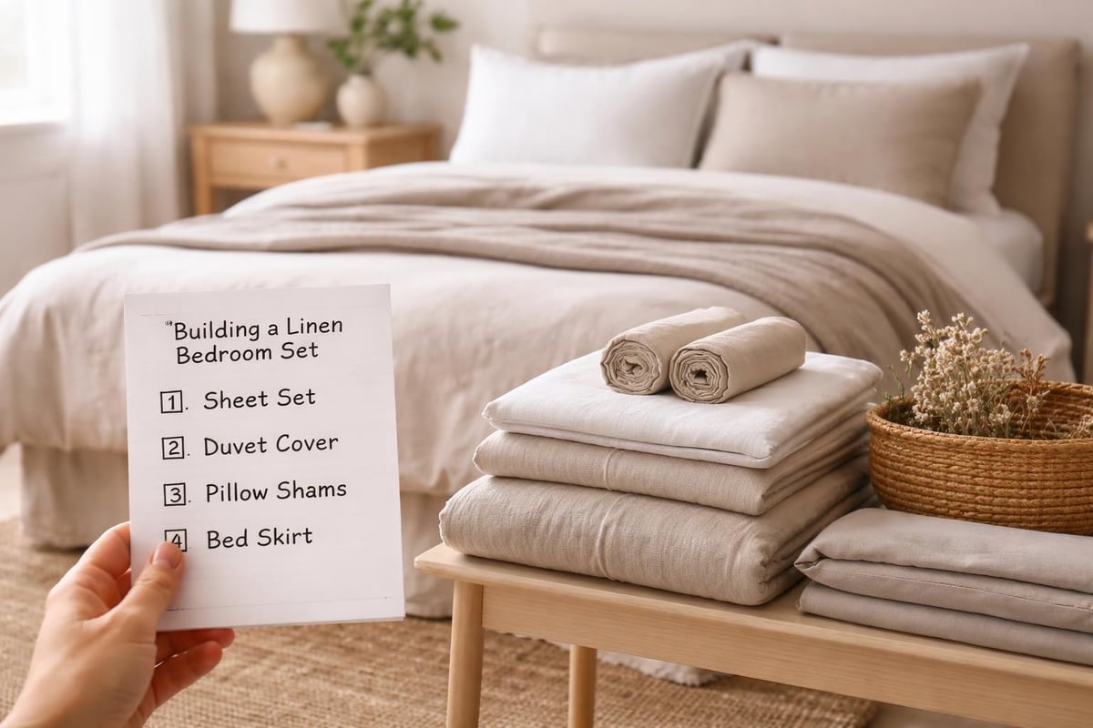 Building a linen collection