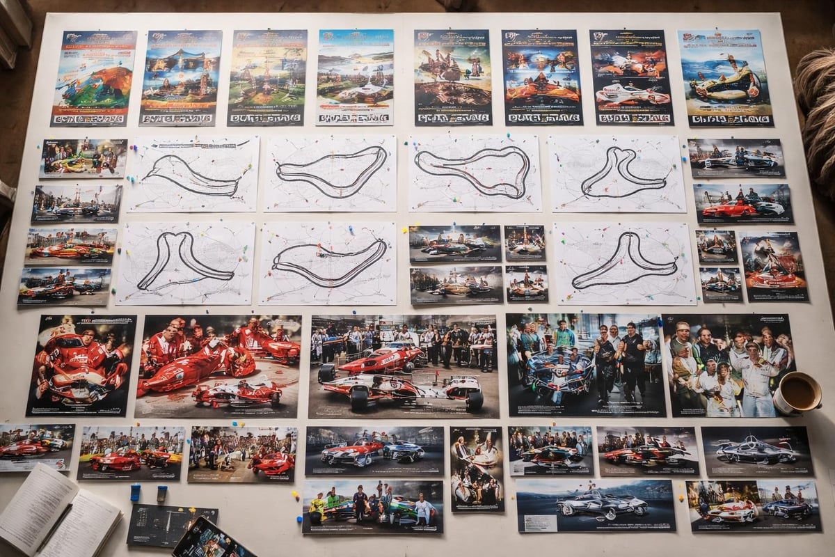 Gallery wall composition