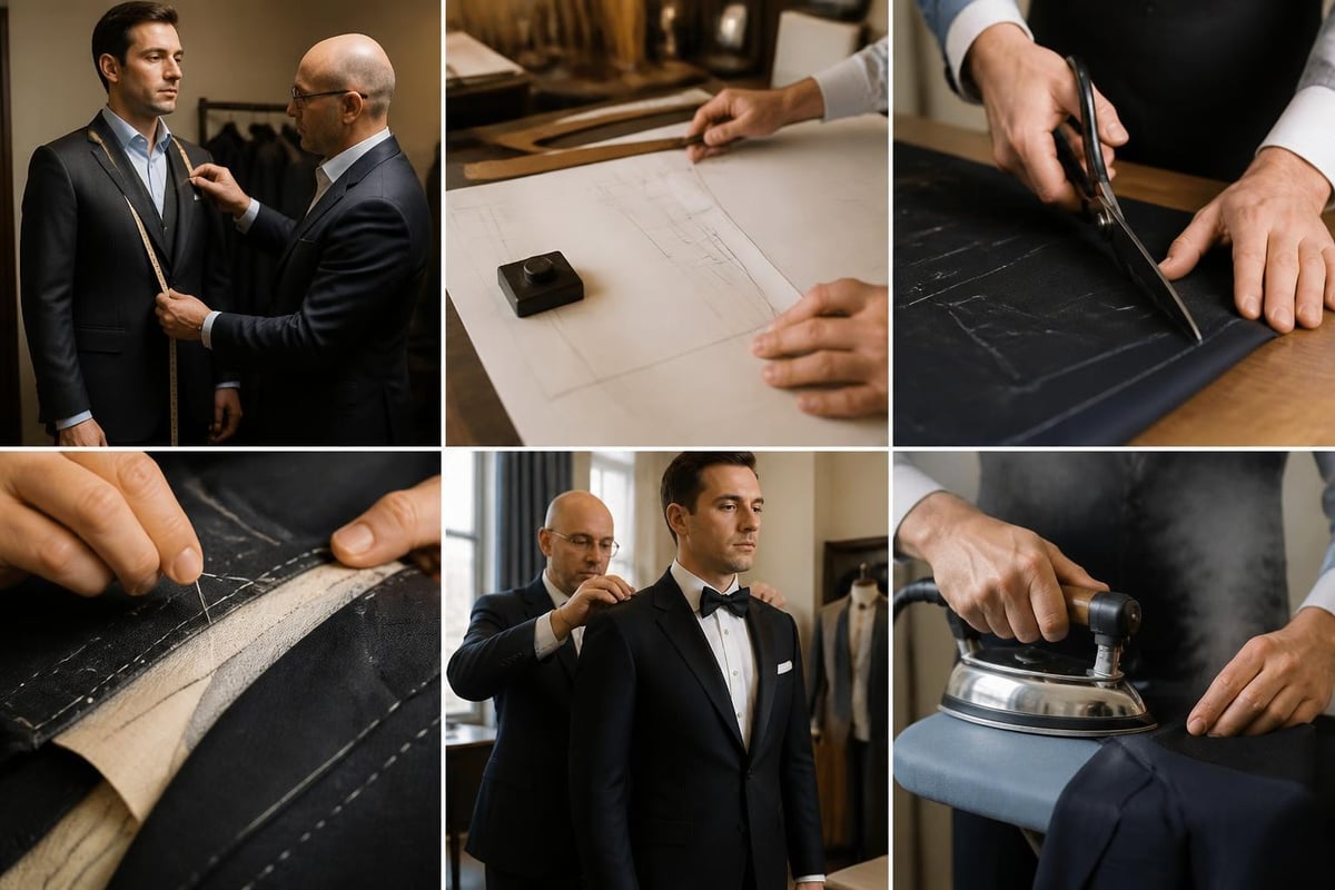 Savile Row bespoke tailoring process