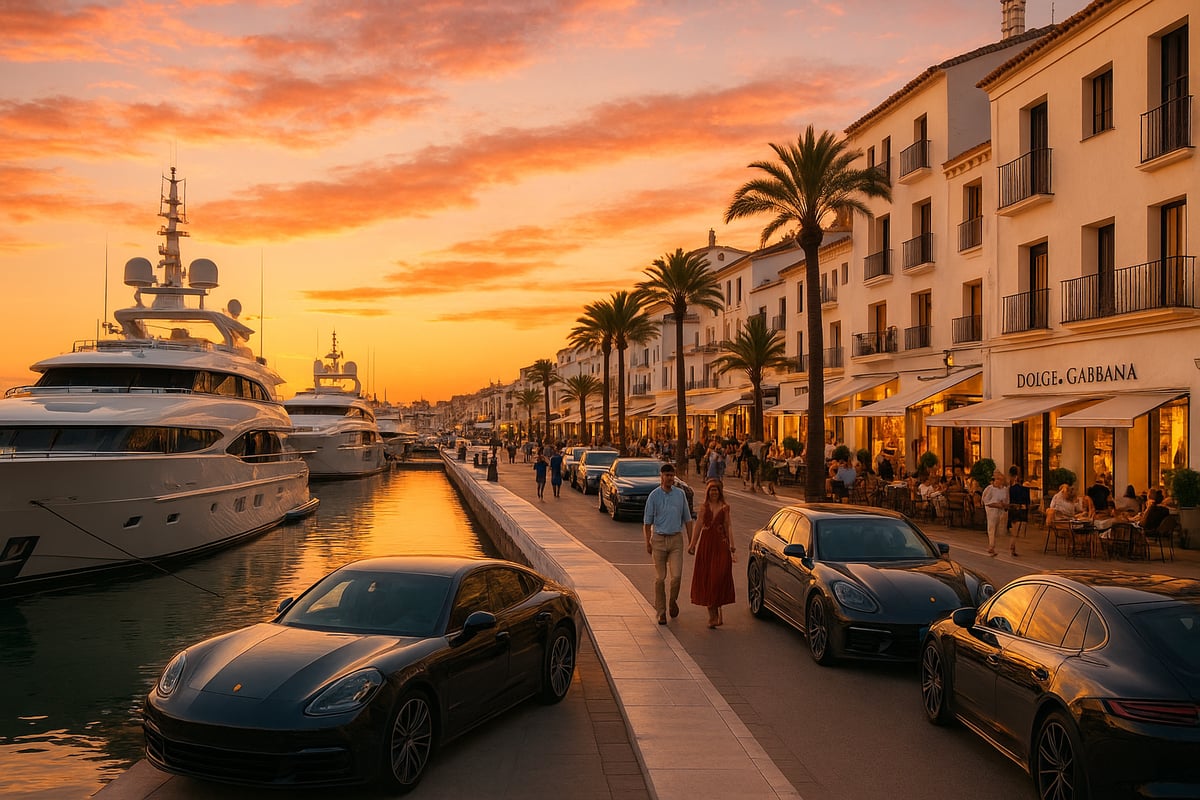 Puerto Banús: Luxury Marina, Shopping, and Nightlife