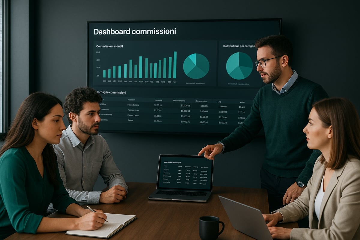 Cos’è una Dashboard Commissioni e Perché è Cruciale nel 2025