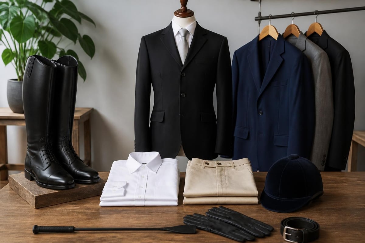 Competition riding attire standards