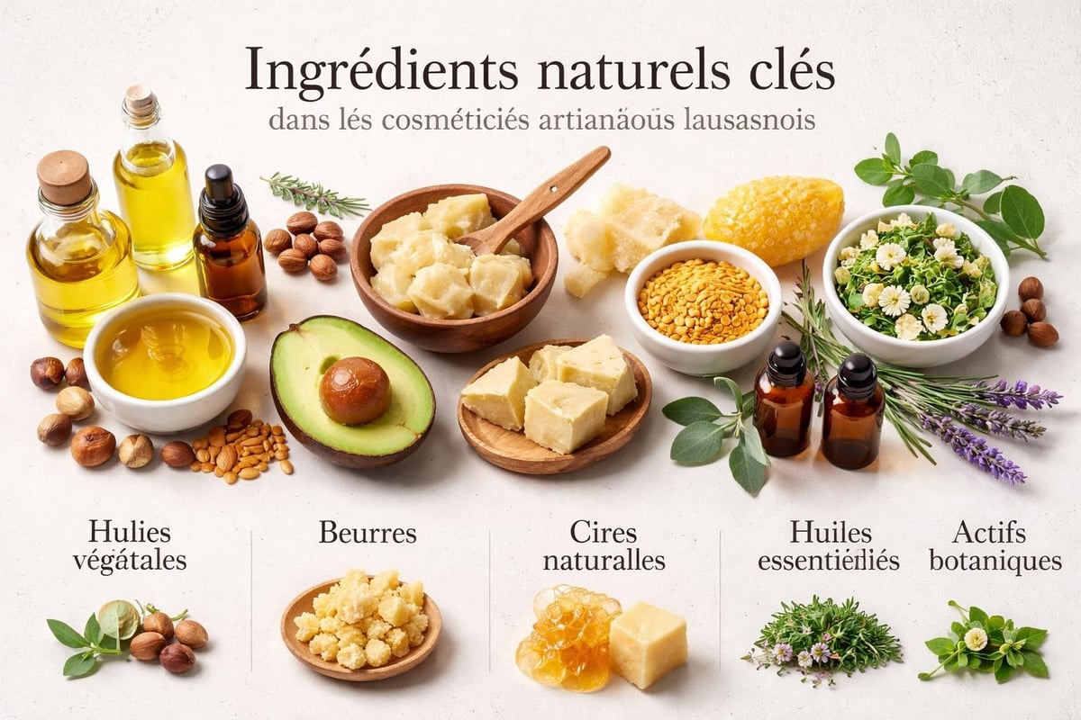 Ingrédients naturels cosmétiques