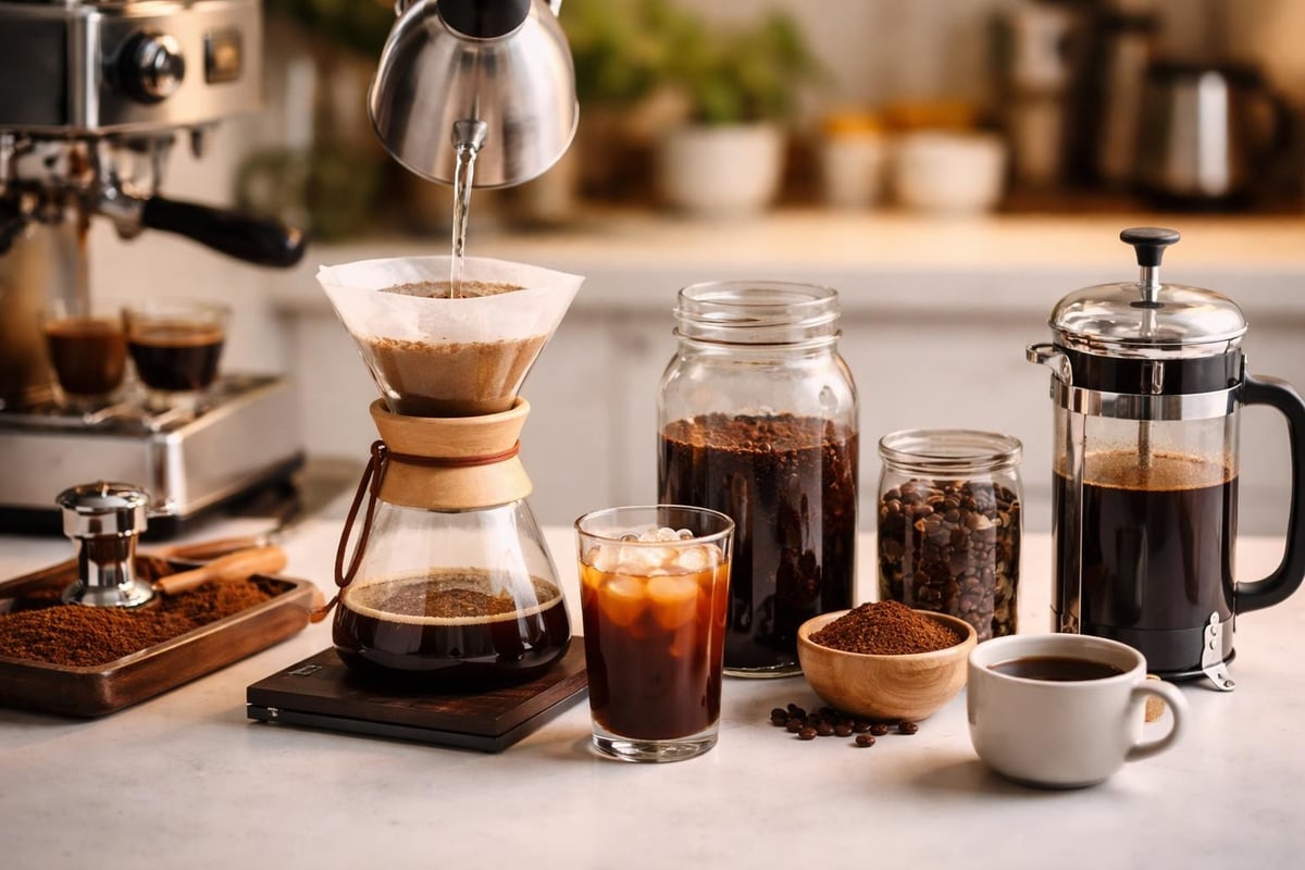 Coffee preparation methods