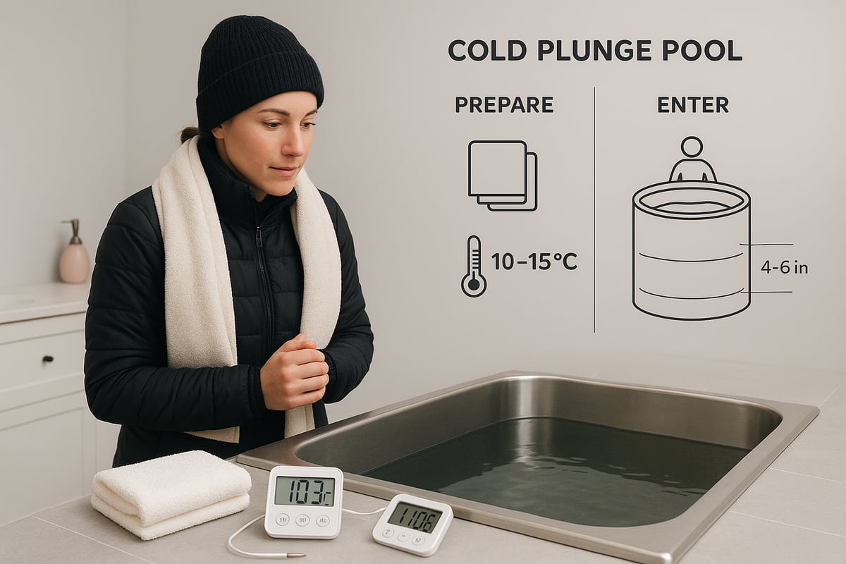 Anwendung von Cold Plunge Therapy: Schritt-für-Schritt-Anleitung