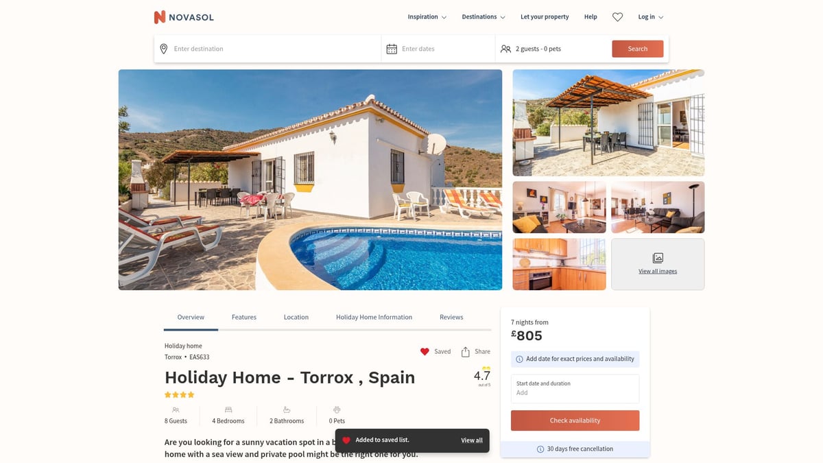 Top 7 Costa del Sol Villas to Book for 2025 Holidays - Villa Torrox – EAS633