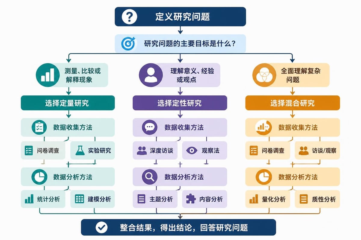 研究方法設計決策樹