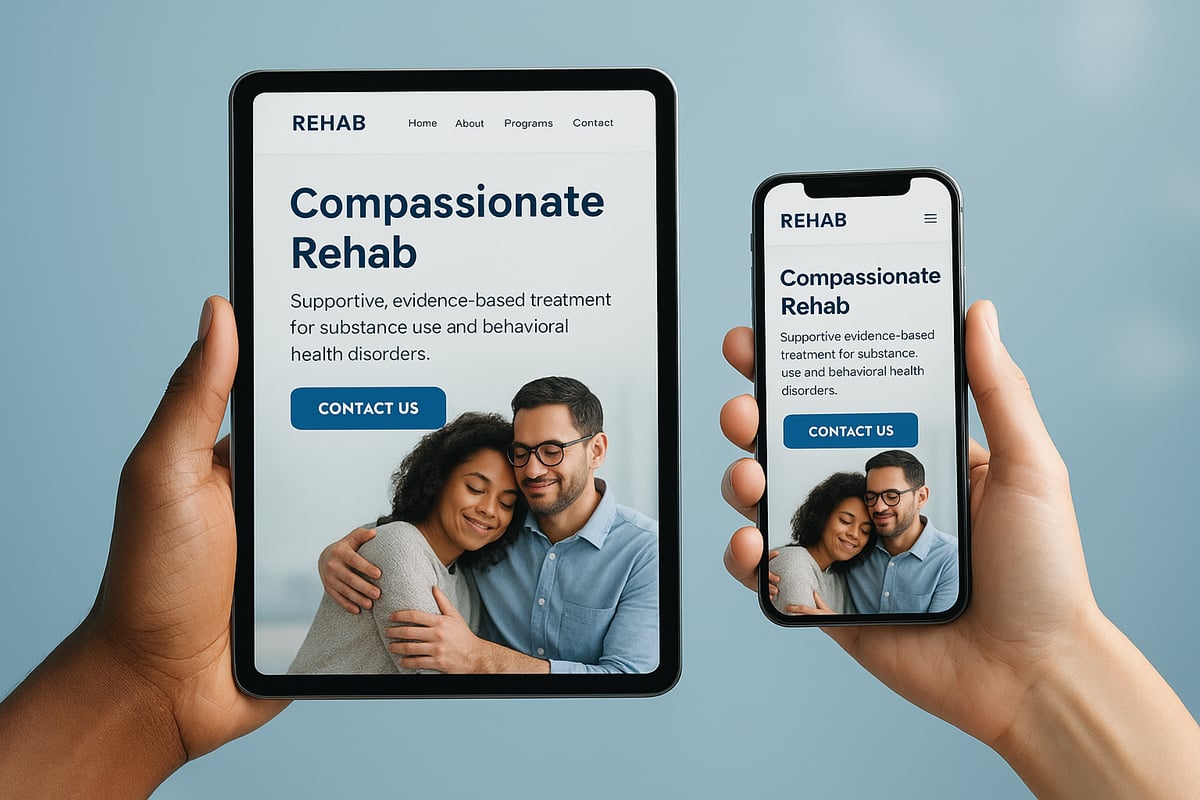 7 Essential Rehab Website Design Tips for 2026 Success