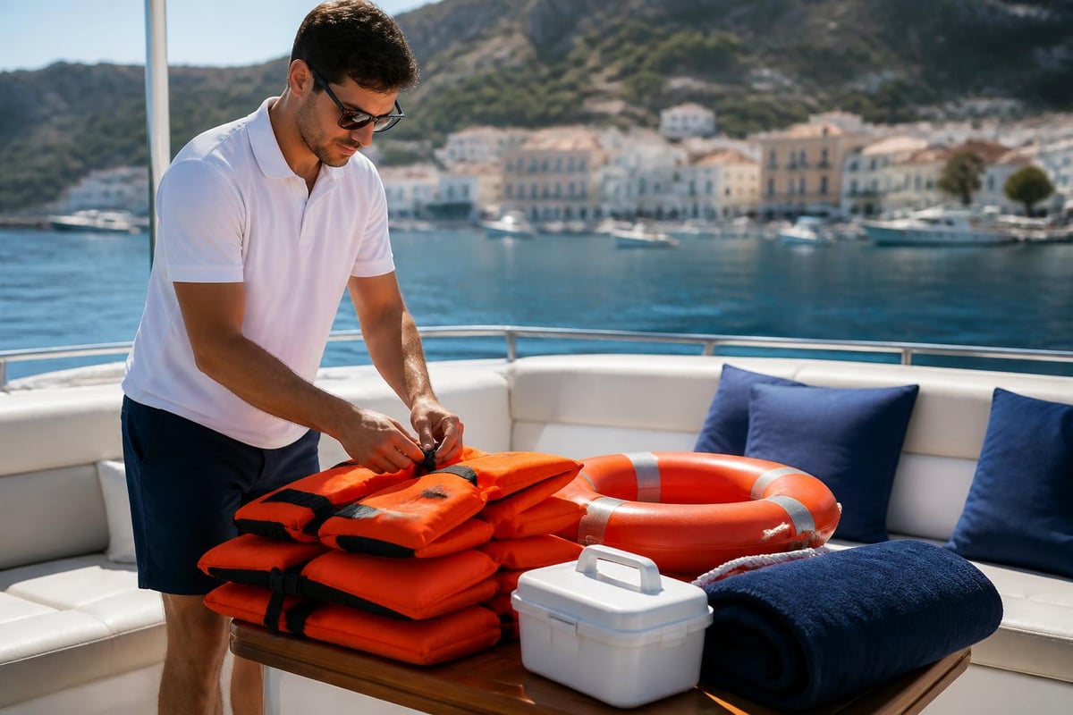 Harbour boat safety and preparation