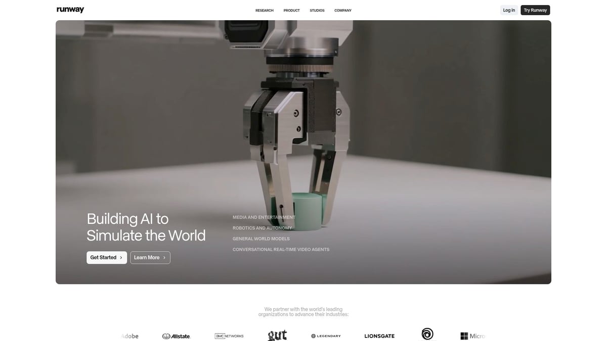 7 Game-Changing AI Tools for Video in 2026 - Runway ML
