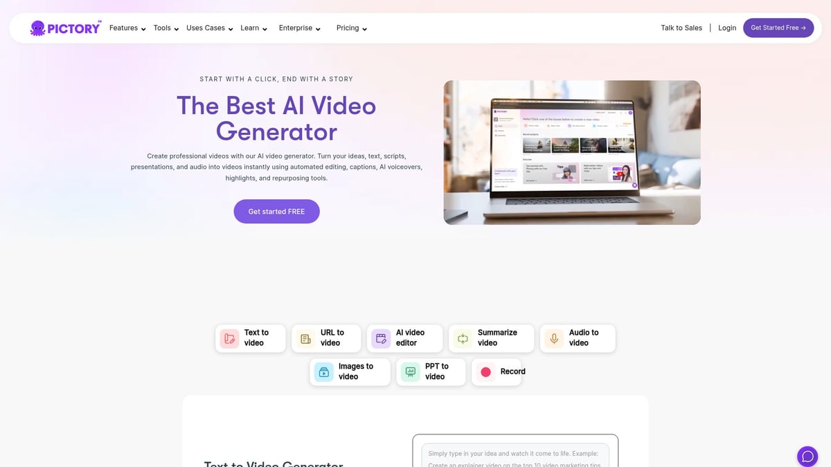 7 Game-Changing AI Tools for Video in 2026 - Pictory