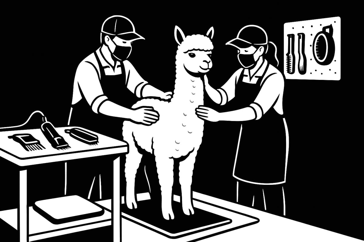 Preparing for Shearing Day
