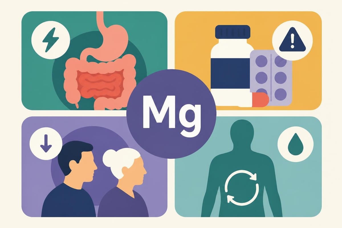 Magnesium deficiency risk factors