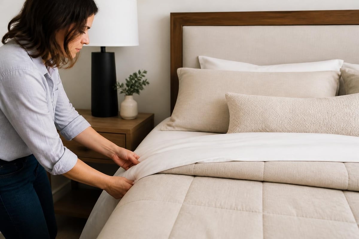Bed styling techniques