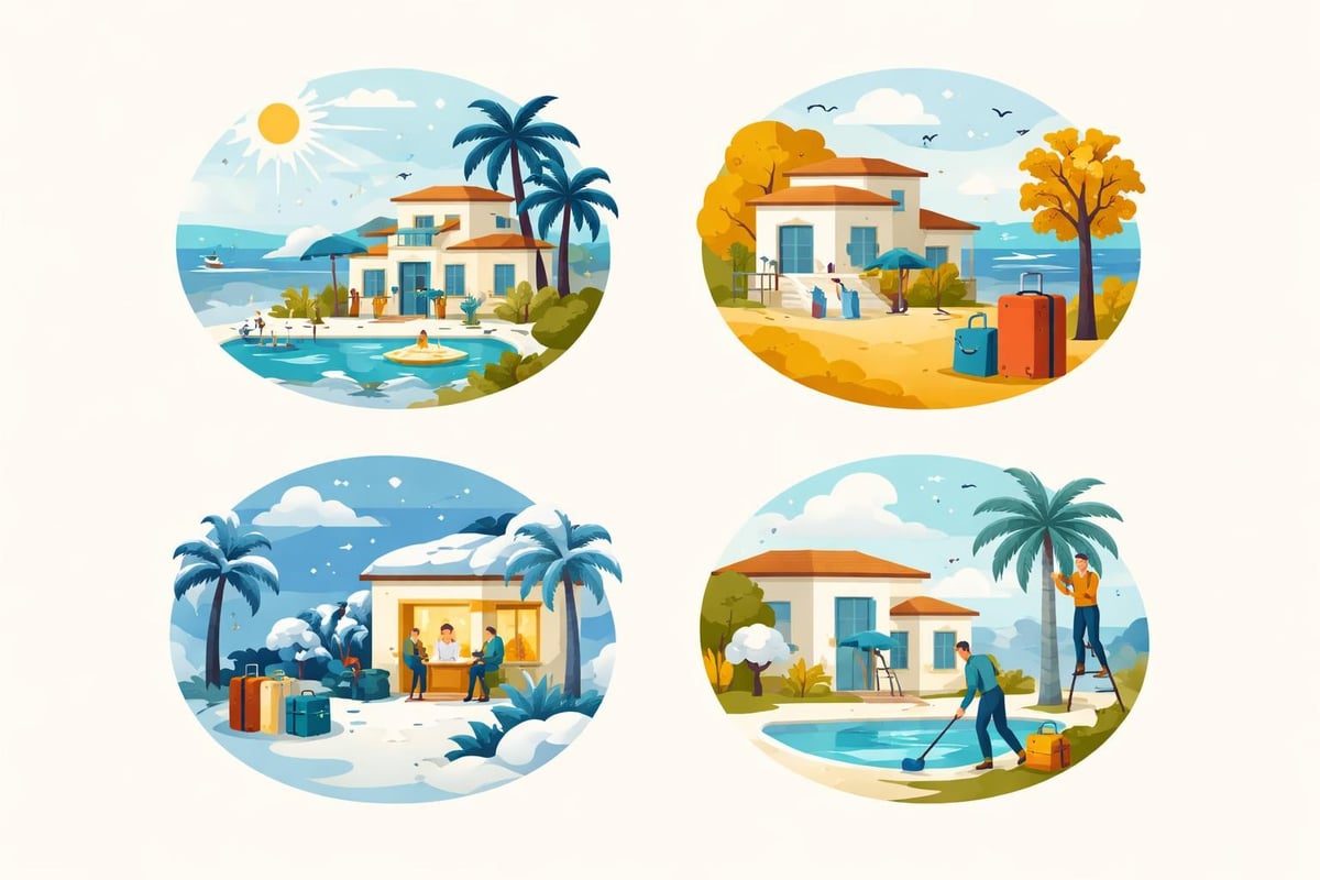 Seasonal occupancy patterns