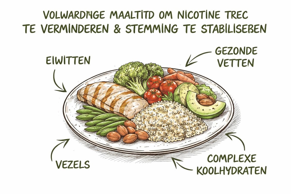 Maaltijdsamenstelling voor ex-rokers
