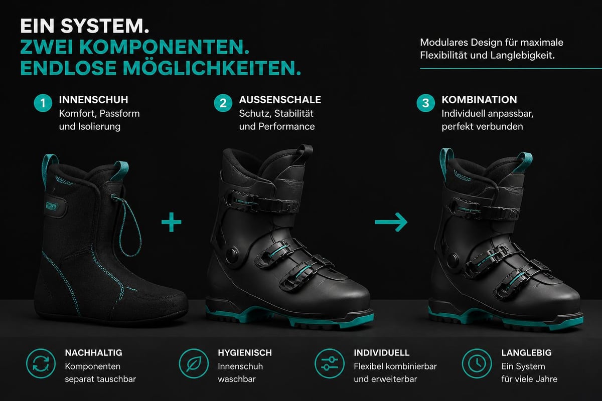 Modulares Schuhsystem
