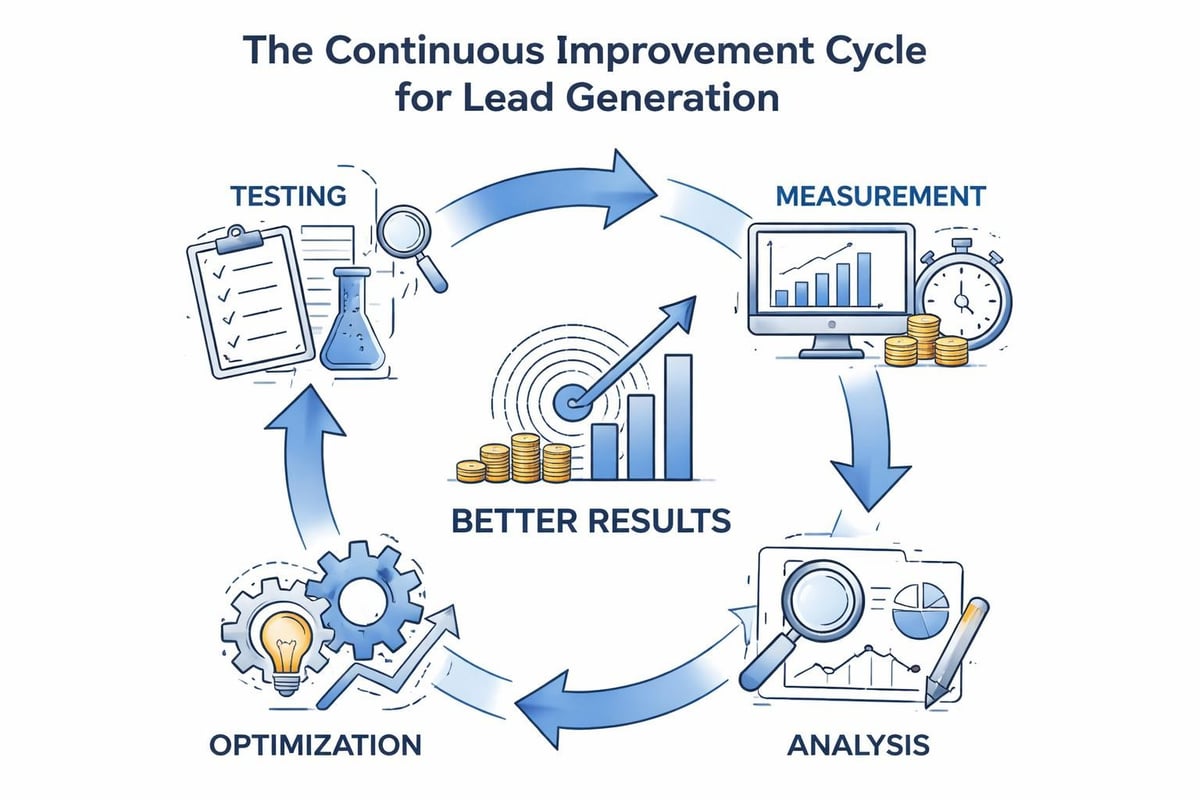 Lead generation optimization process