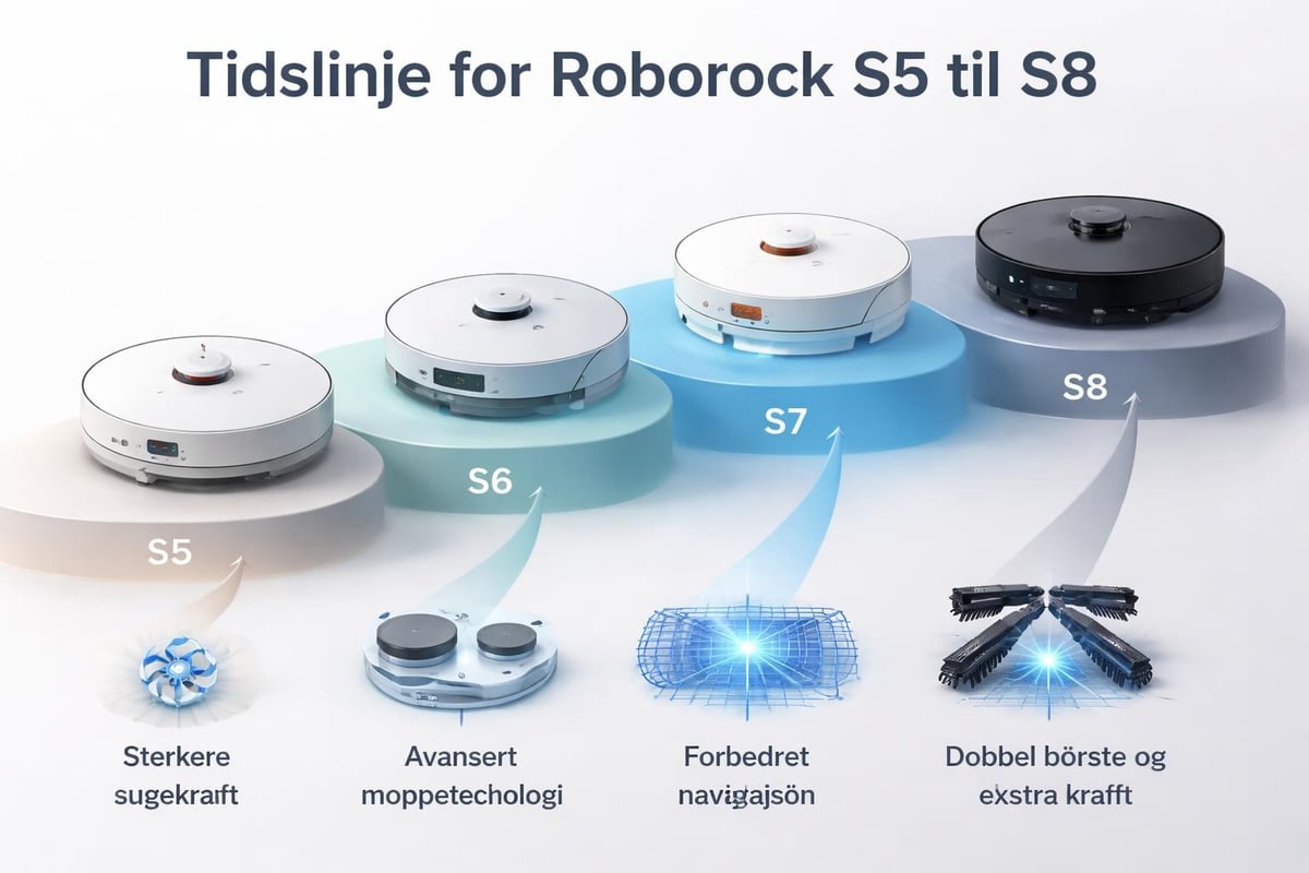 Roborock evolution timeline