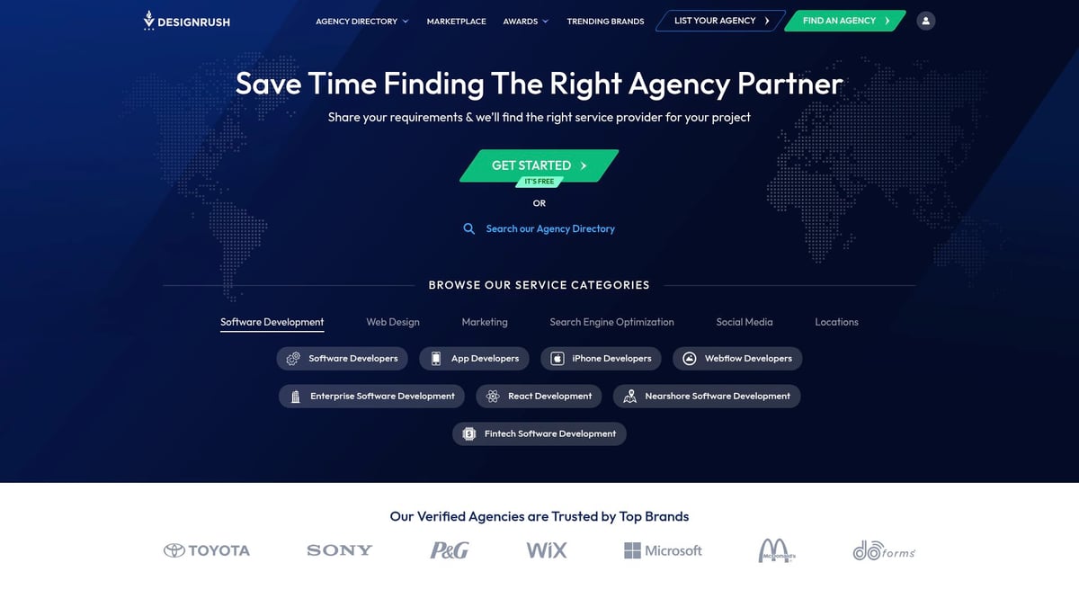 7 Innovative Website Design Company Ideas for 2026 - DesignRush – Marketplace for Website Design Agencies