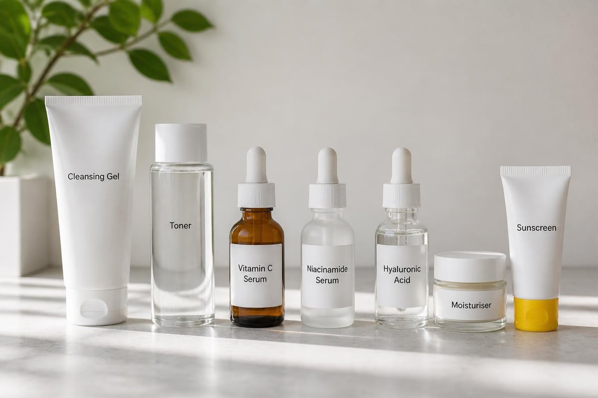 Layering skincare products