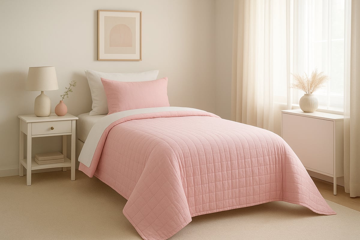 Why choose a pink single bed cover in 2026?