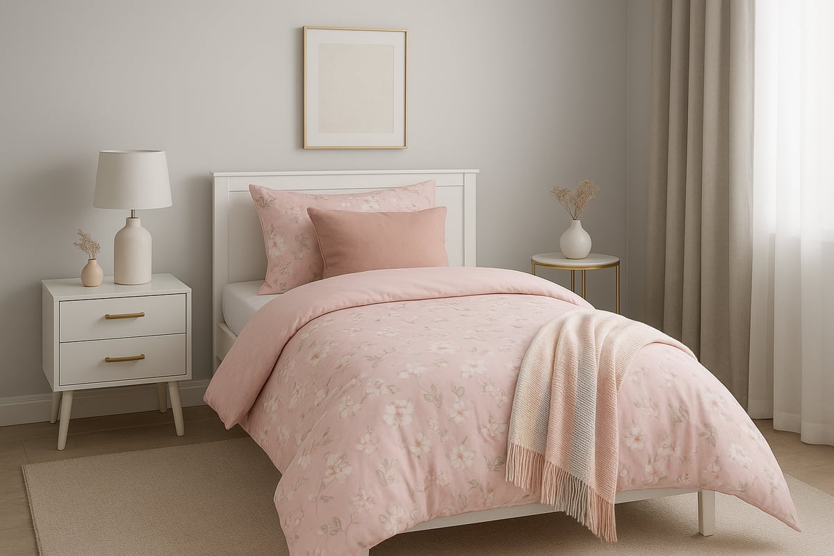 7 best single bed cover pink designs to brighten your room 2026