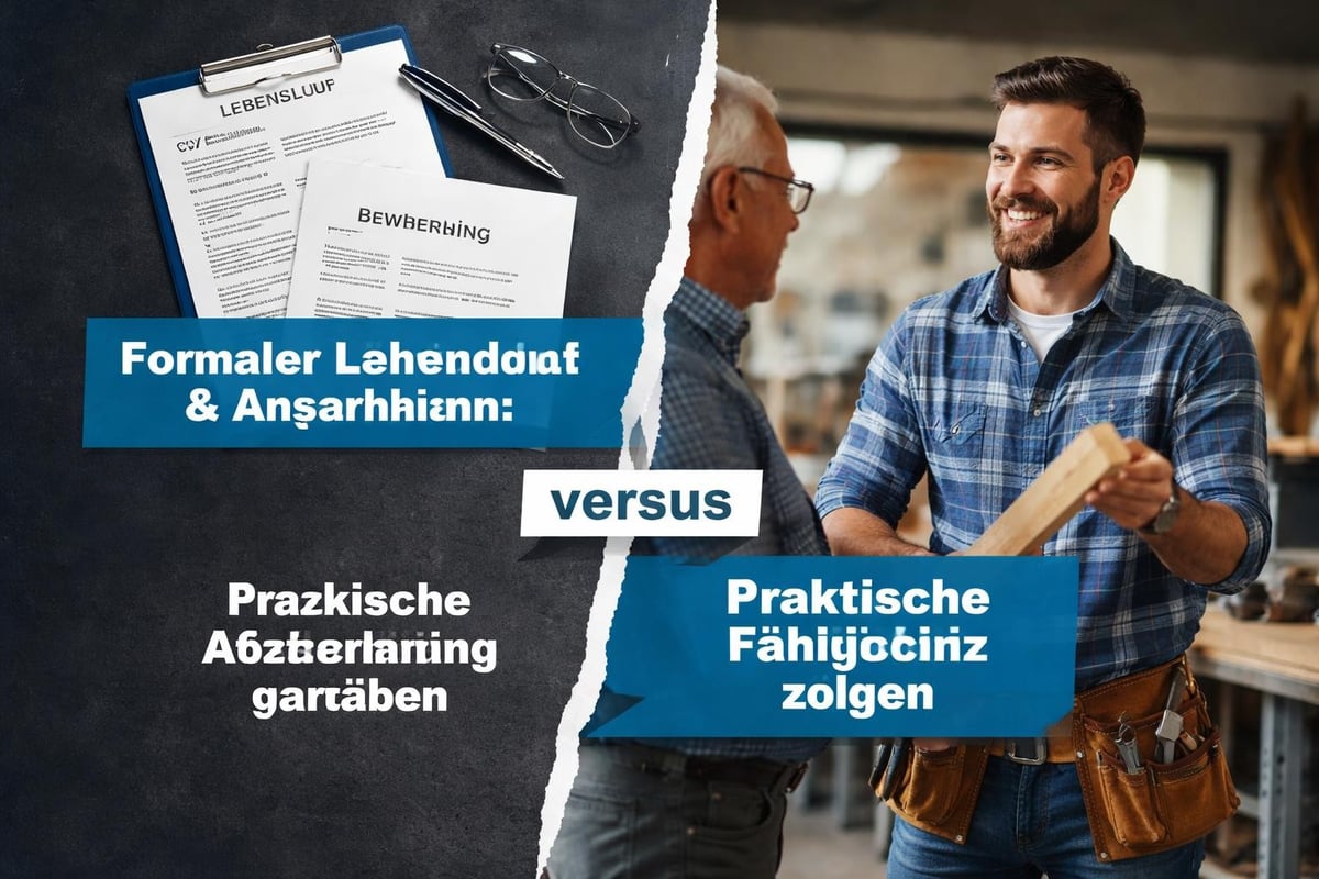 Bewerbungshürden im Handwerk