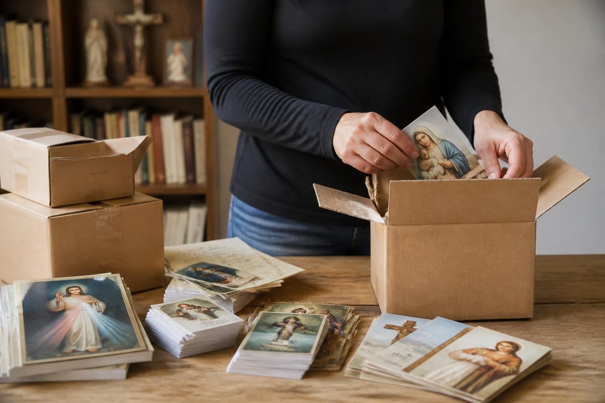 Catholic prayer resources and distribution