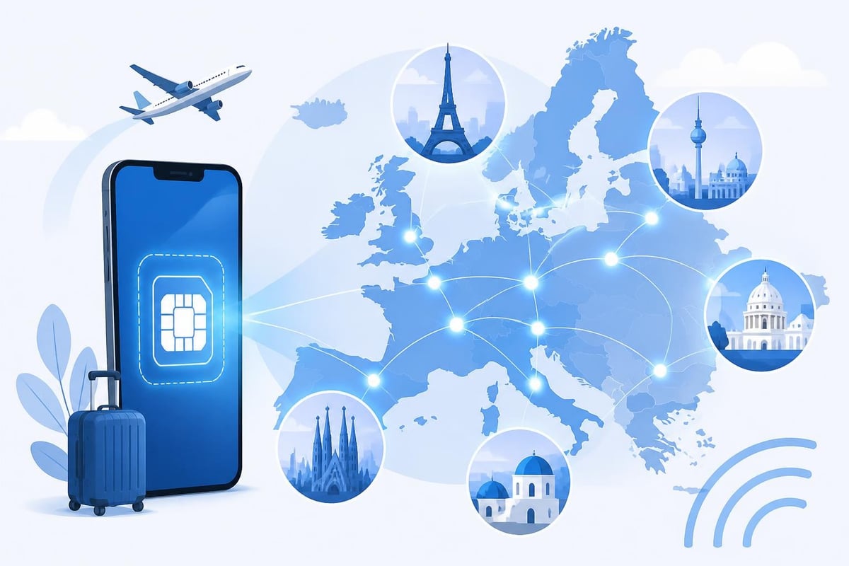 Europe travel connectivity