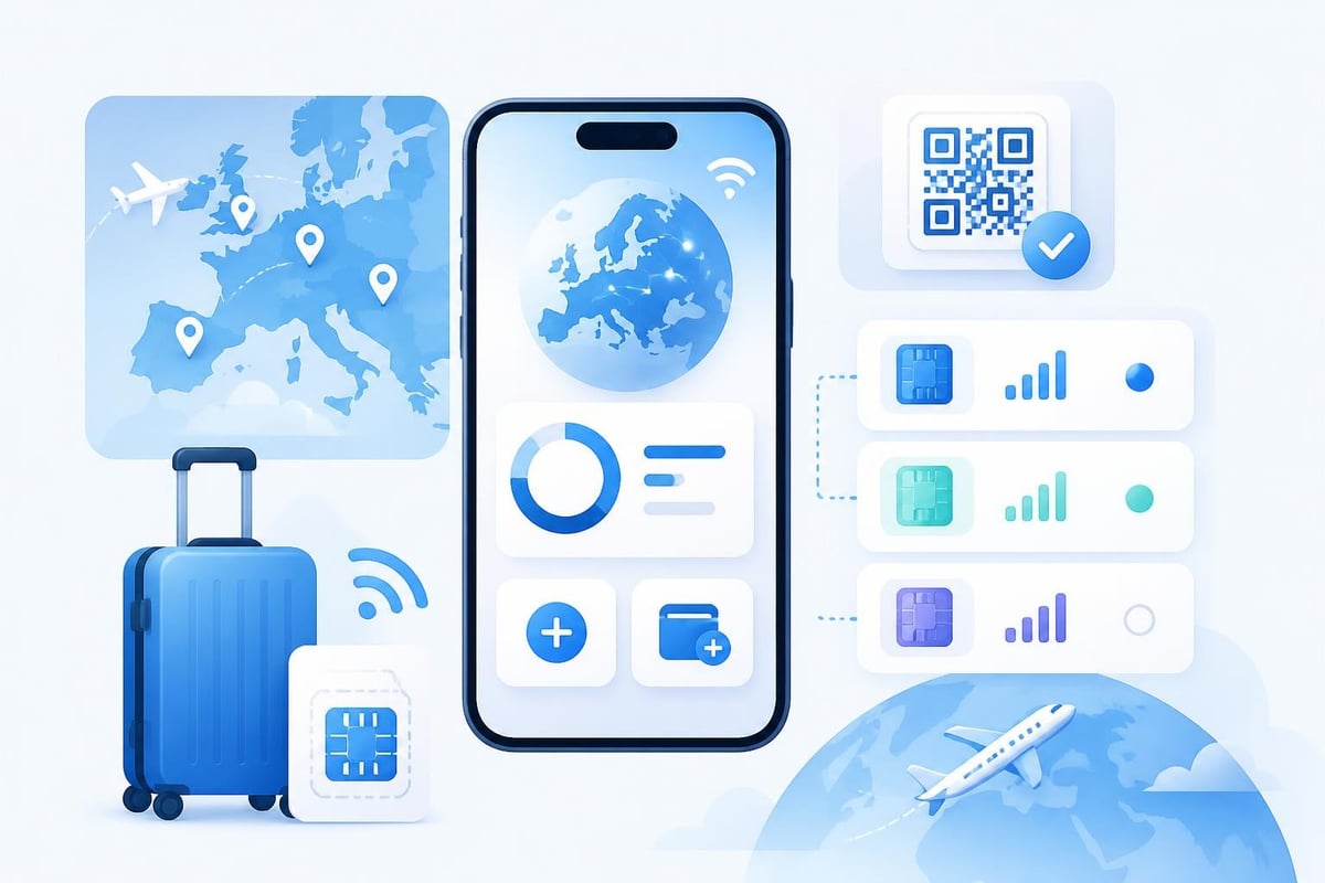 ESIM data management