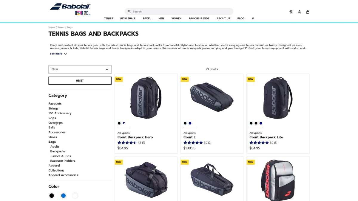 9 Amazing Tennis Related Gifts Every Fan Will Love in 2025 - Babolat Pure Drive Tennis Backpack