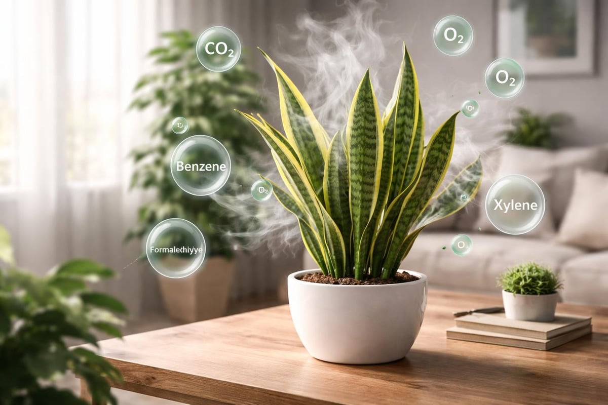 Golden snake plant benefits