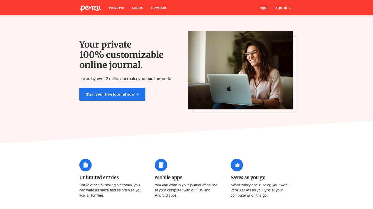 7 Essential Journal App With AI Picks for 2026 - Penzu