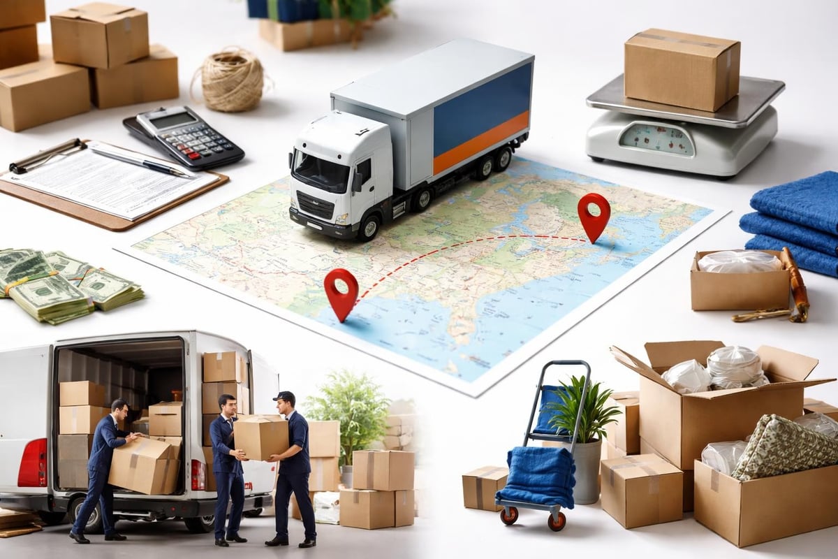 Long distance moving cost breakdown