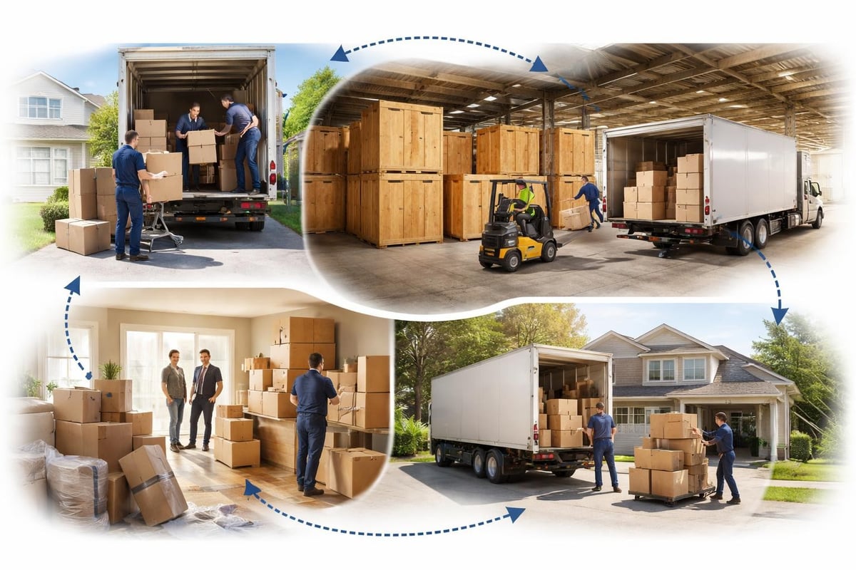 Moving and storage coordination