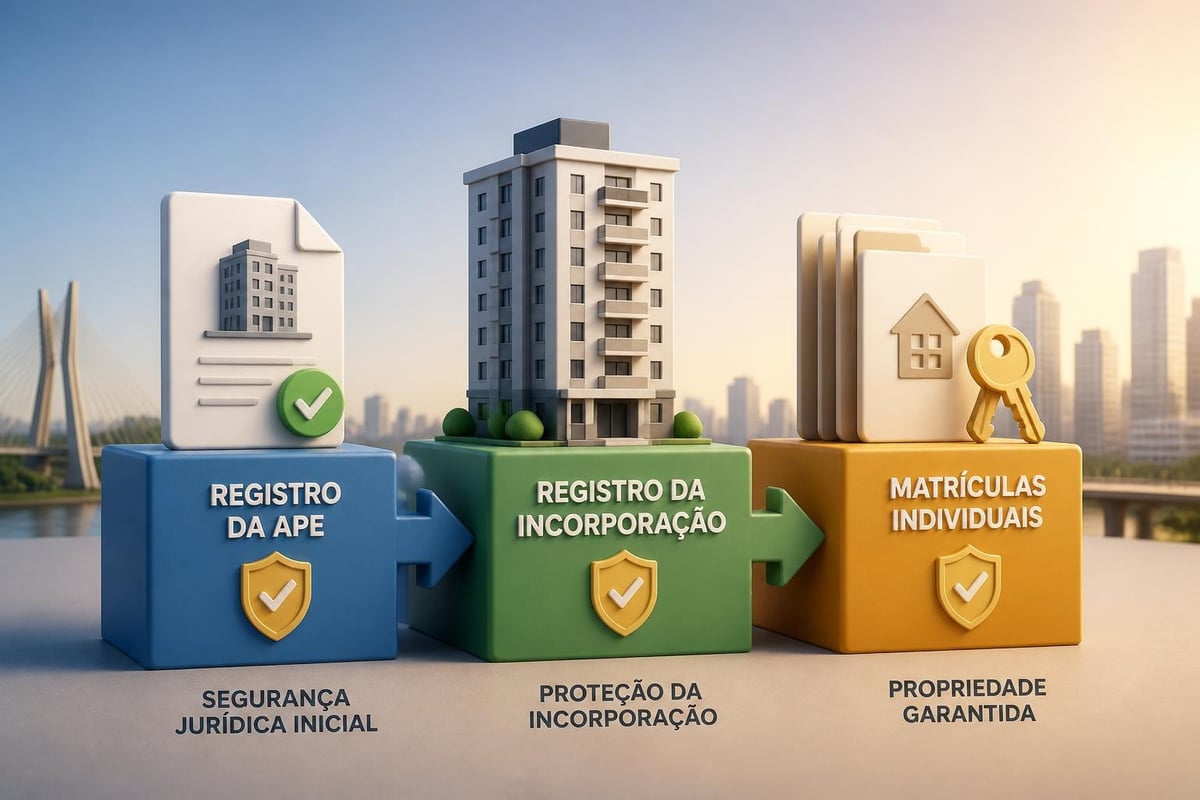 Processo de documentação imobiliária em São Paulo