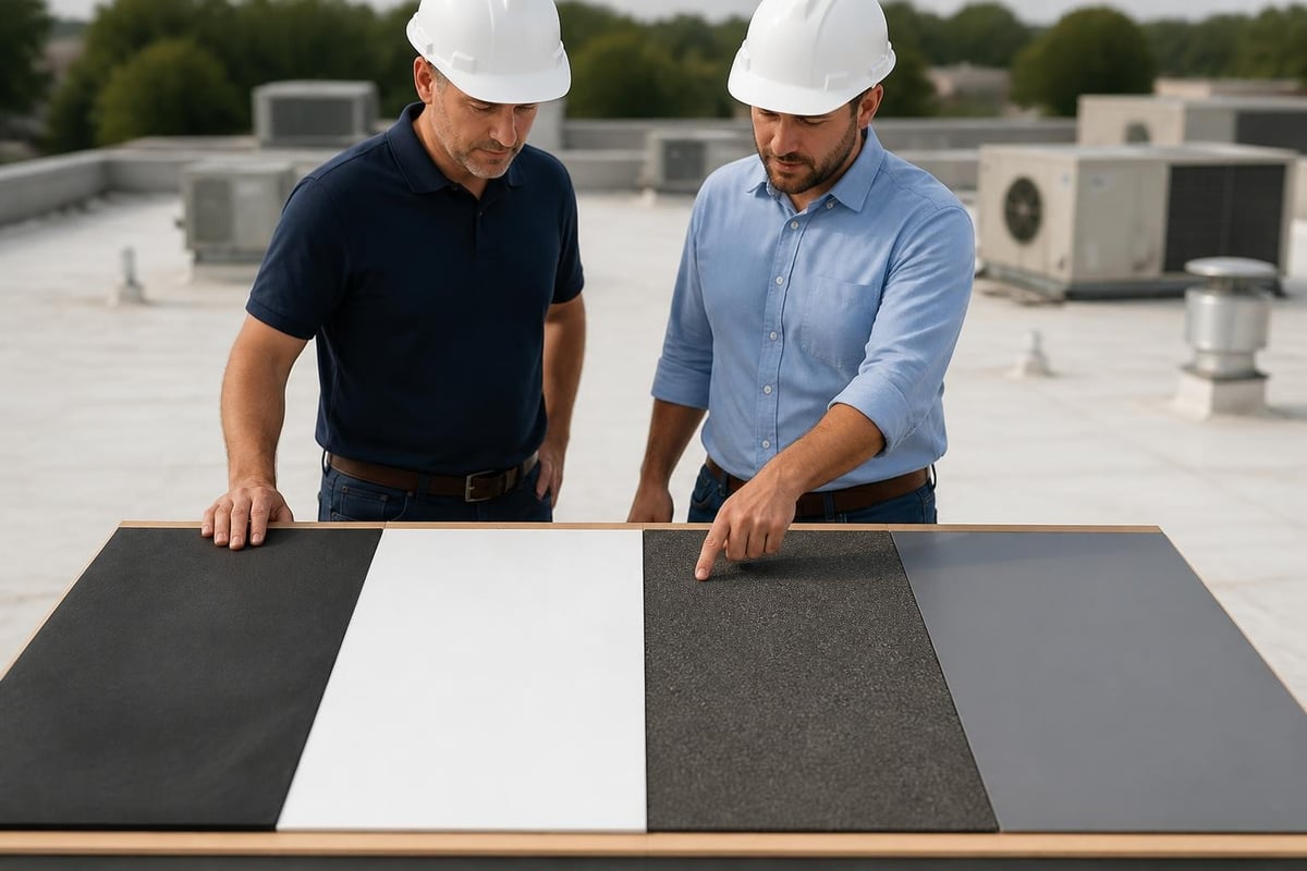 Flat roof material comparison