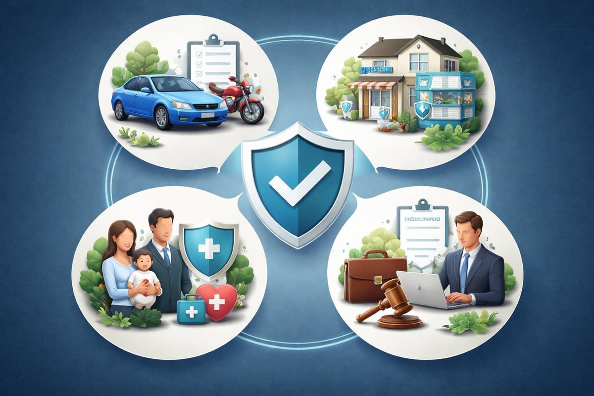 Tipos principales de p&oacute;lizas