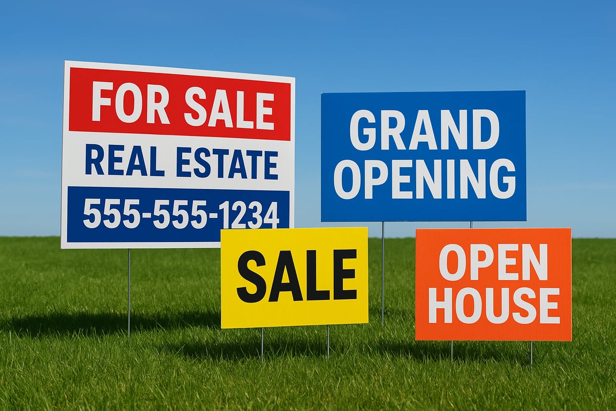 Understanding Corrugated Plastic Signs: Materials & Benefits