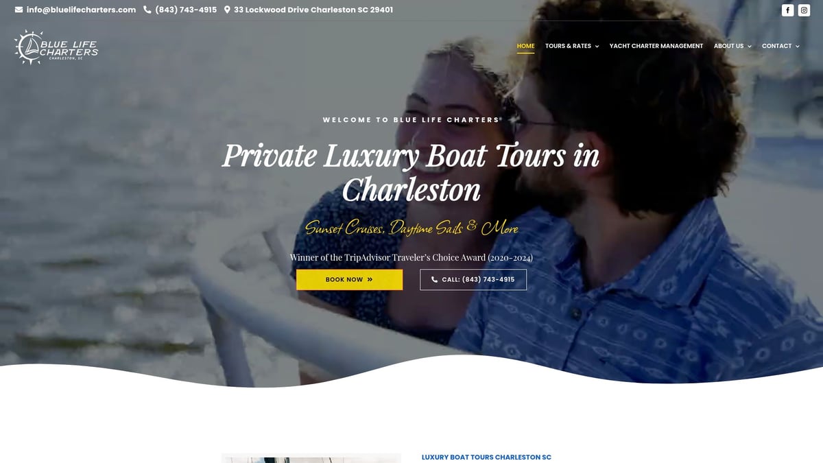Blue Life Charters | Charleston Harbor Sunset Cruise Guide: Experience 2025 Magic Charleston Harbor Sunset Cruise Guide: Experience 2025 Magic - Private Luxury Charters: Blue Life Charters