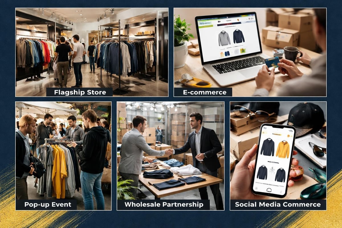 Streetwear business channels