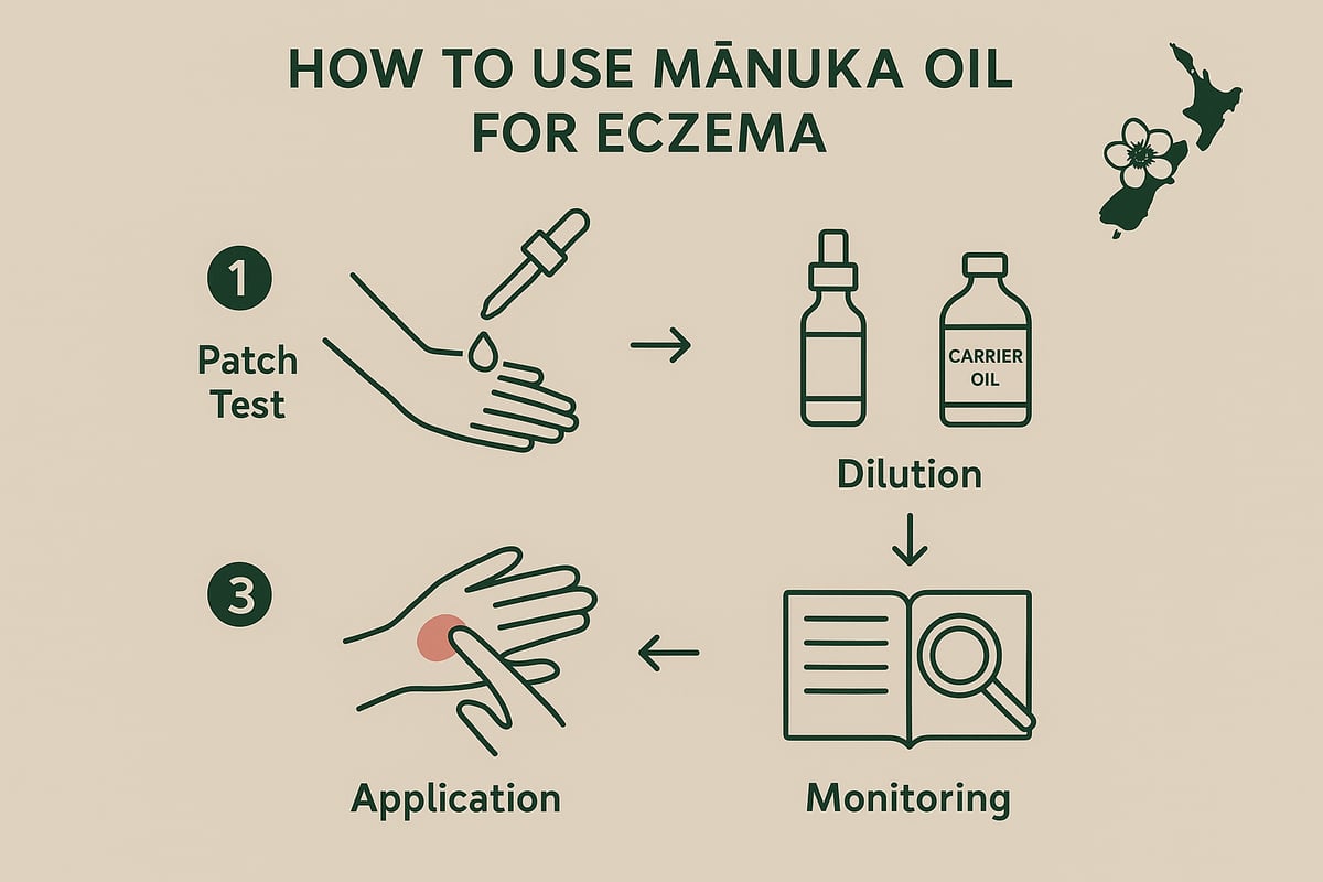 Step-by-Step Guide: How to Use Mānuka Oil for Eczema