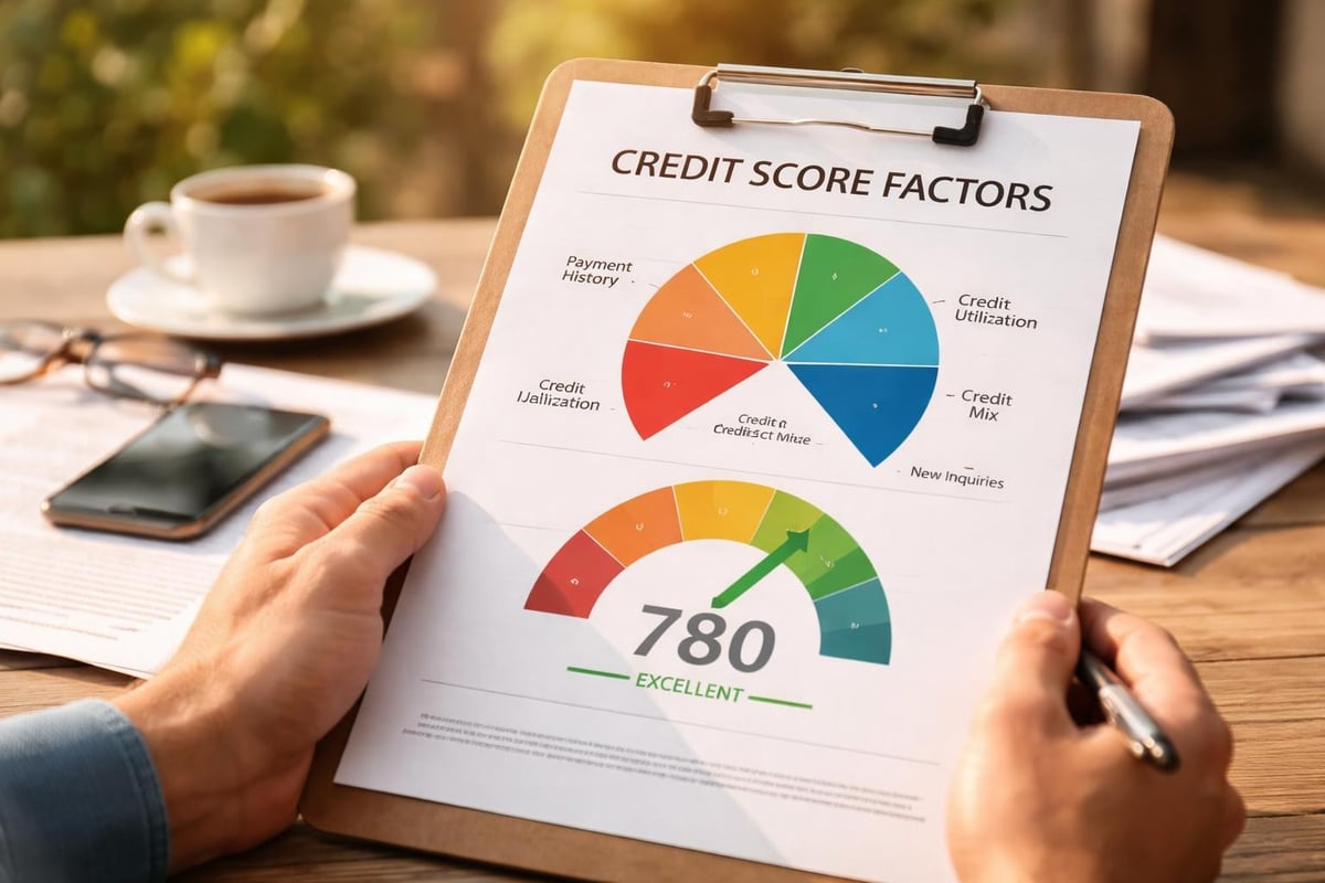 Credit score components