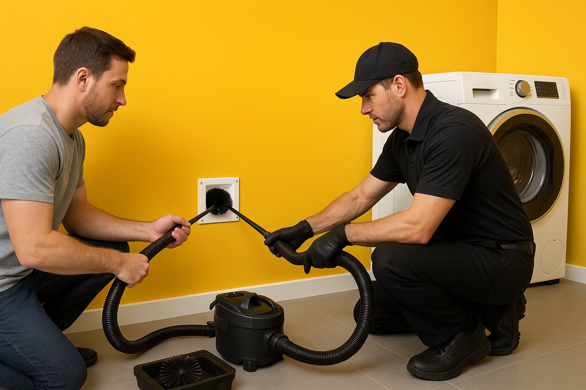 DIY vs. Professional Dryer Vent Cleaning: Pros, Cons, and Safety